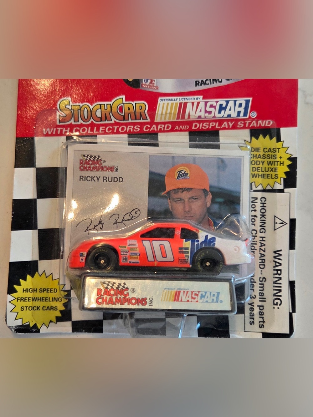 1995 Ricky Rudd #10 Tide 1:64 Die Cast Car - Picture 2 of 4